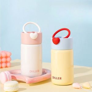 Tasse thermique pour femmes avec un aspect élégant, petite et mignonne, en acier inoxydable 316 exquis, adaptée aux étudiants - Product Image 3