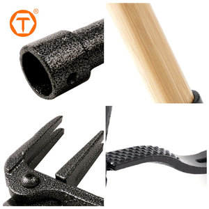 Chất lượng cao của nhãn hiệu vườn Weed gốc Cutter đứng lên weeder picker kéo Remover Công cụ với dài tay cầm bằng gỗ - Product Image 3