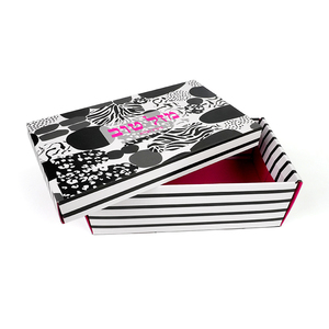 แฟชั่นหรูหราแบบกําหนดเองการพิมพ์สีดําสีขาวกระดาษคราฟท์กล่องบรรจุภัณฑ์ของขวัญสําหรับรองเท้าส้นสูง - Product Image 4