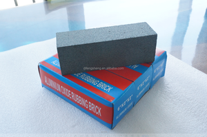 Carburo di silicio abrasivo verde affilatura pietra strumento di lucidatura quadrato di levigatura pietra 8*<span class=keywords><strong>2</strong></span>*1 - Product Image 4