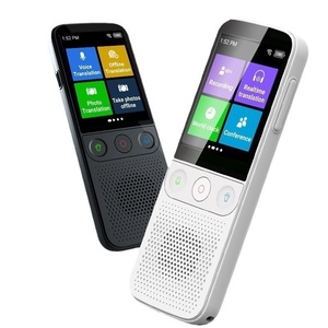 <span class=keywords><strong>Traducteur</strong></span> <span class=keywords><strong>vocal</strong></span> <span class=keywords><strong>multilingue</strong></span> hors ligne intelligent T10Pro avec capacités de photo et d'enregistrement - Product Image 1