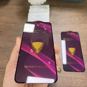 Golden Armor OG Vidrio templado para <span class=keywords><strong>iPhone</strong></span> 17 Air 16 15 14 13 Pro Max <span class=keywords><strong>12</strong></span> <span class=keywords><strong>Mini</strong></span> 11 Pro XR XS MAX Protector de pantalla completa curvo grande - Product Image 3