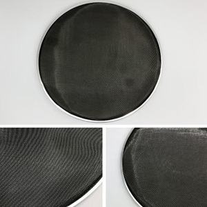 Vente chaude 14 pouces Têtes de batterie en maille de nylon noir Son concentré d'harmoniques à faible bruit pour batterie électronique Idéal pour les kits de batterie - Product Image 5