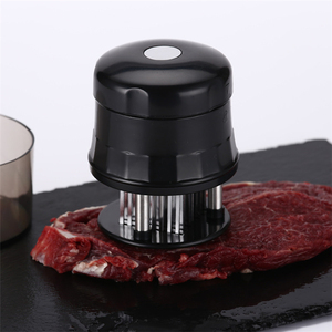 Hachoir à <span class=keywords><strong>viande</strong></span> <span class=keywords><strong>pour</strong></span> steak en acier inoxydable, couvercle protecteur, <span class=keywords><strong>pour</strong></span> cuisine - Product Image 5