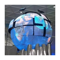 Écran Led d'intérieur HD, Module souple, écran Led vidéo, publicité murale, écran Led Flexible