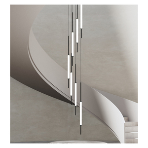 <span class=keywords><strong>Lampadario</strong></span> <span class=keywords><strong>a</strong></span> LED con soffitto <span class=keywords><strong>a</strong></span> soffitto <span class=keywords><strong>nero</strong></span> moderno di lusso da soggiorno con illuminazione <span class=keywords><strong>a</strong></span> <span class=keywords><strong>sospensione</strong></span> in acrilico lampadari per scale - Product Image 1