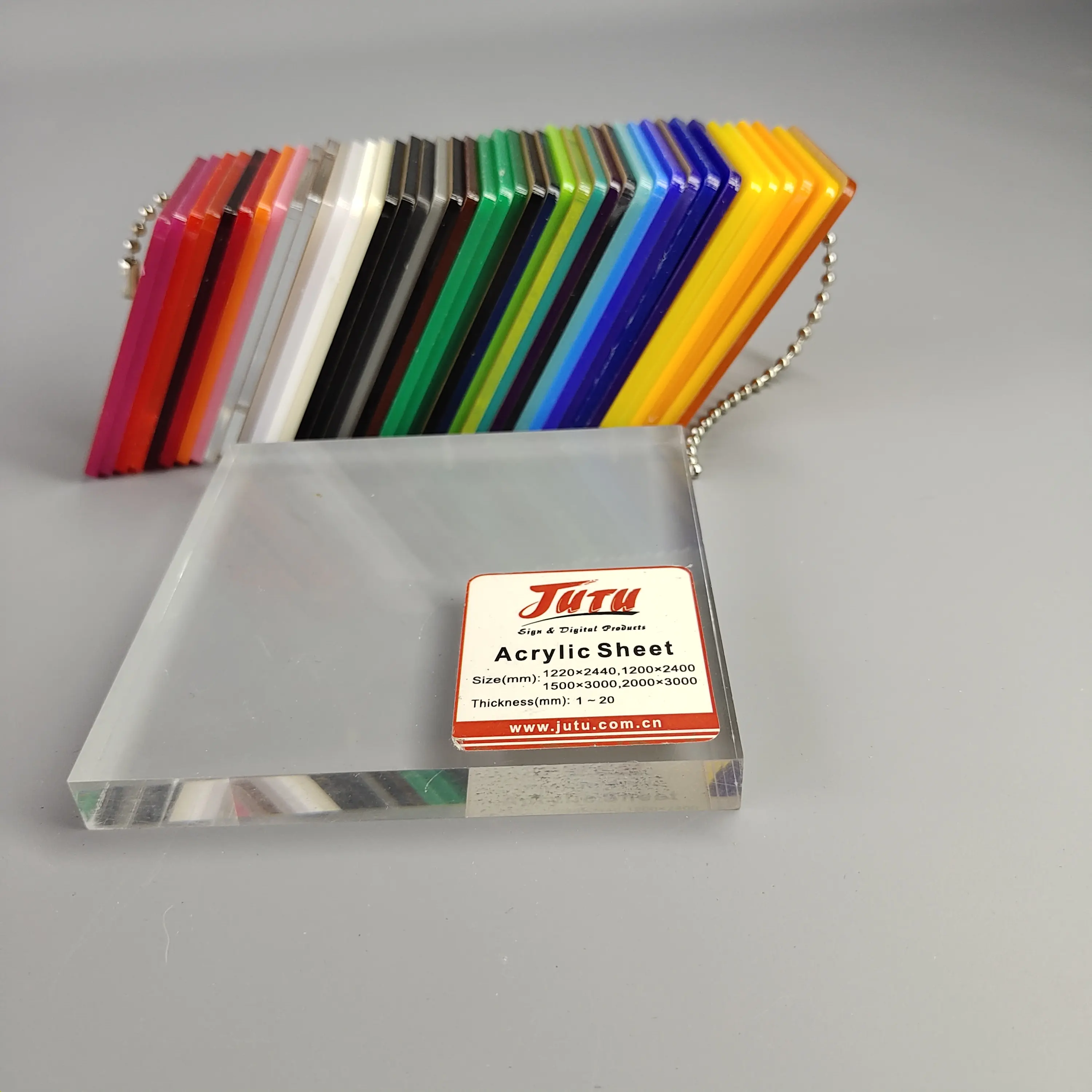 JUTU – feuille <span class=keywords><strong>acrylique</strong></span> transparente en plastique moulé Pmma pour découpe Laser, 1mm, 2mm, 3mm, 5mm, 12mm
