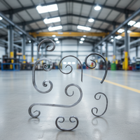 Machine électrique automatique de cintrage de fer forgé avec moteur intégré pour la création de motifs décoratifs de portails et de balustrades