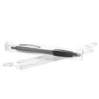 Benutzer definierte klare Blister transparente Kunststoff Falt verpackung Box für Stift