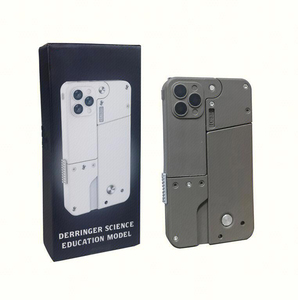Pistolet en plastique pliable à balles souples, pistolet jouet pour garçons, balle molle, projectile, déformation de téléphone portable, <span class=keywords><strong>espion</strong></span> simulé - Product Image 6