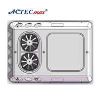 Sistema de Aire Acondicionado para Autobús de 12V/24V CC, Montado en el Techo, Accionado por el Motor del Vehículo, para Autobuses Convencionales de Pasajeros de 5~6m
