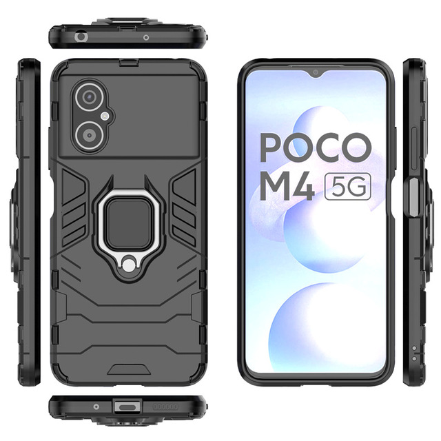 Wholesale Ring Armor Holder Stand Phone Case Cover for Xiaomi Redmi Note 11 11s k40 mi 10t 13 Ultra 13t Ring Holder Phone Case