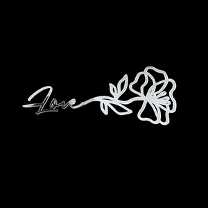 Honey And Sweetness Love Rose Acrylic Cake <b>Decoration</b> <b>For</b> Valentine's Day <b>Birthday</b> Qixi Festival - Product Image 5