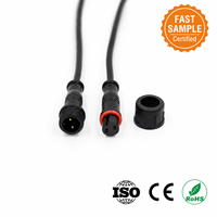 Cable adaptador de cobre M12 para PC, macho-hembra, IP67/IP68, impermeable, personalizado, sensor de 3-17 pines, conector de 4/8 pines
