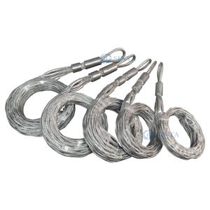 Calcetín de tracción de malla de alambre de ojo único de 16-20 mm para cables - Product Image 3