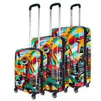 Sacs à bagages à chariot en film ABS, valise style européen, marques de bagages à roulettes