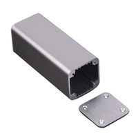 Boîtier de projet étanche IP67 en aluminium, usiné CNC et extrudé, boîtier électronique en acier inoxydable sur mesure