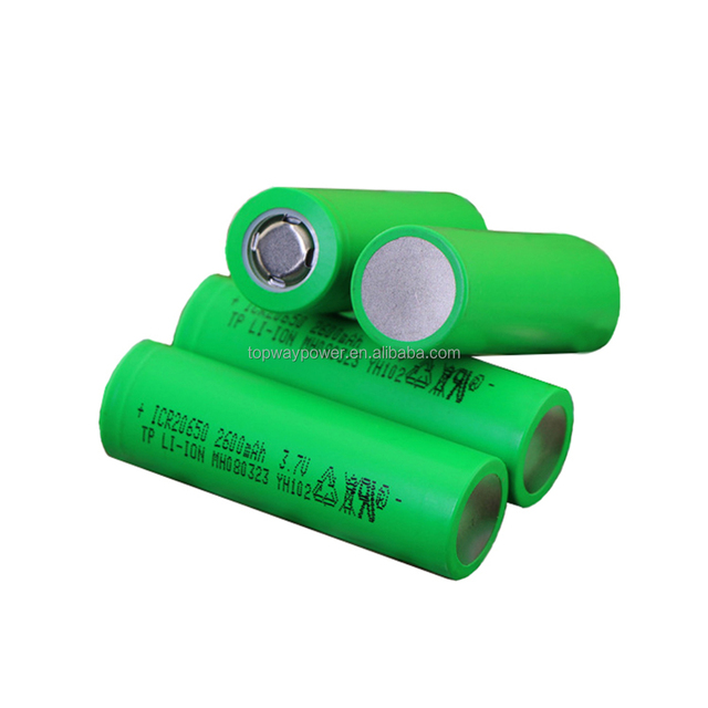 High Discharge 10C 2600mAh 20650 Lithium Ion Battery 3.7v 2600mAh 3000mAh 20650 Li-ion Battery Cells for Power Tools