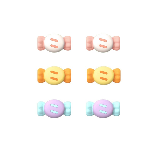 Wholesale Cute Candy Design Charger Saver Accessory for Phone Wire Ends Flexible Cover for Data Cable