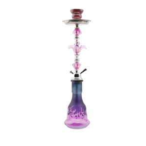 Ensemble de chicha arabe Hookah Bar Chicha Softsmoke, tube unique moyen, <span class=keywords><strong>bouteille</strong></span> en verre violet, chichas <span class=keywords><strong>Shesha</strong></span>, ensemble complet - Product Image 5