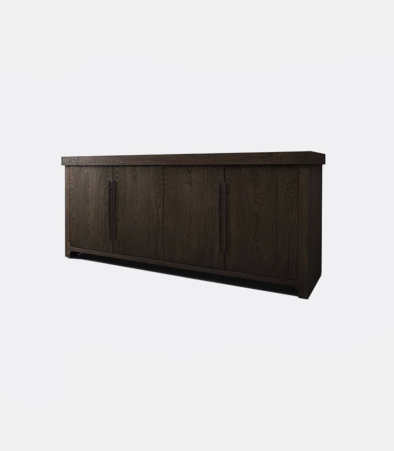 Living room storage Cabinet console table wood furniture dining room 4-door sideboard