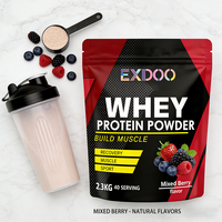 Complément alimentaire de musculation en marque propre, Fitness Muscle Body Fortress, prise de masse musculaire, 907g, boisson isolée pour la salle de sport, poudre de protéines de lactosérum