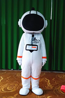 Costumes de mascotte de combinaison spatiale de casque d'astronaute de taille personnalisée pour la vente