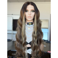 Perruque Lace Front HD 13x5 SHY en Cheveux Humains Premium, Densité 400, Ultra Naturelle, Ondulations Corporelles Extra Volumineuses, Vente en Gros pour Femmes