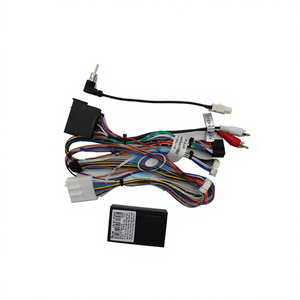 2012年雷诺卡诺土耳其版安卓汽车收音机Canbus盒解码器线束适配器电源线PTFE铜芯 - Product Image 1