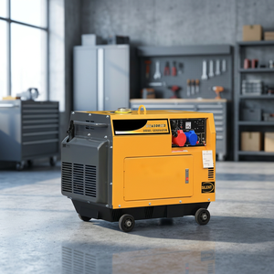 NEW Industrial Standby Electric 5kw 12kva 10kva 8kva 6kva Soundproof <b>Silent</b> Diesel <b>Generator</b> ODM 50/60Hz - Product Image 3