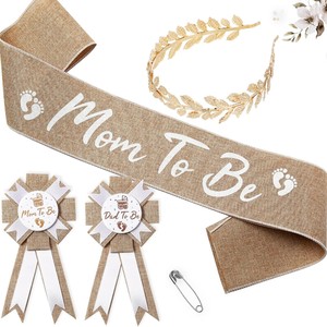 Anne olmak kanat bebek duş şık bebek duş kanat baba olmak Pin barok kafa Boho tarzı veya erkek kız cinsiyet partiler ortaya - Product Image 1