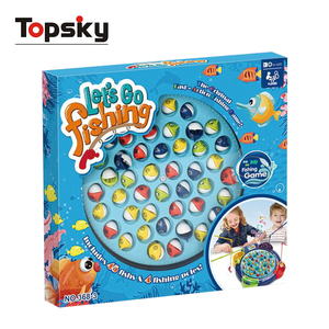 Jeu <span class=keywords><strong>de</strong></span> pêche éducatif précoce drôle jouets Rotation en plastique enfants canne à poisson jeu <span class=keywords><strong>de</strong></span> bureau avec musique jouet <span class=keywords><strong>de</strong></span> pêche pour les enfants - Product Image 6