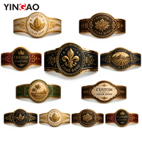 Etiqueta Adhesiva Personalizada para Cigarros, con Corte a Troquel, Lámina Dorada, Impresión de Logotipo Personalizado para Empaquetado, Etiquetas de Marca, Productos de Marca Privada
