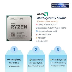 PANDL AM4 Set Mainboard Kombo untuk PC Gaming AMD Ryzen 5 5600X B450 Motherboard Dual Channel mendukung 64GB <span class=keywords><strong>RAM</strong></span> untuk <span class=keywords><strong>Desktop</strong></span> - Product Image 2