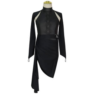 فستان رقص لاتيني عصري متقدم للبنات من Vennystyle بدلة من قطعة علوية مع تنورة قياسية وطنية بدلة يمكن ارتداؤها للتدريب - Product Image 1