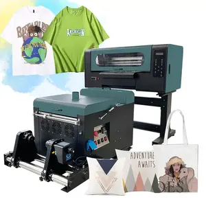 2024卸売工場Visual-Tex小型a3dtfプリンター30cmxp600 Tシャツ印刷機