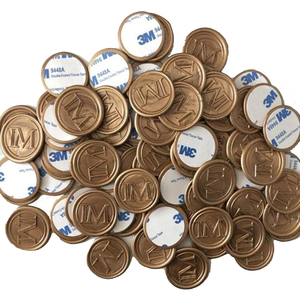 Miếng Dán Tem Sáp Nhãn Hiệu Logo Tùy Chỉnh Miếng Dán Con Dấu Sáp Màu Đỏ Hồng Vàng - Product Image 6