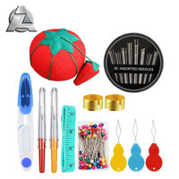 Kit d'outils professionnels pour la couture : ciseaux de tailleur, ciseaux à fil et coupe-fils tranchants