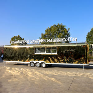 Camion de restauration mobile pour glaces, gâteaux, burgers, pizzas, avec cuisine complète, alimenté à l'énergie solaire, entièrement équipé, accessoires de remorque, location - Product Image 5