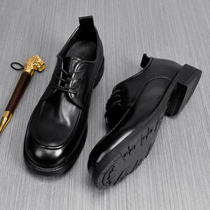 Chaussures Derby Oxford décontractées haut de gamme, rétro, à semelle souple, respirantes, confortables, formelles, en cuir, imperméables, pour l'automne - Product Image 2