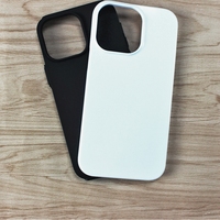 Casing HP 3D Sublimasi 2 in 1 untuk Pencetakan Foto Kustom, Cocok untuk iPhone 15 Pro Max 14 Plus 13 Pro 12 Mini
