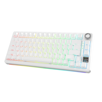 Clavier à axe magnétique LDON LX83, double taux de polling 8K, triple mode sans fil USB Type-C, RGB, précision 0,005 mm, pour le gaming e-sport