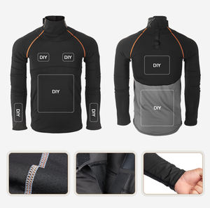 เสื้อฮอกกี้น้ำแข็งแบบปรับแต่งได้ พิมพ์โลโก้ส่วนตัวด้วยเทคนิคการถ่ายเทความร้อน ผ้าทนการบาด ระบายอากาศได้ดี สำหรับ - Product Image 5