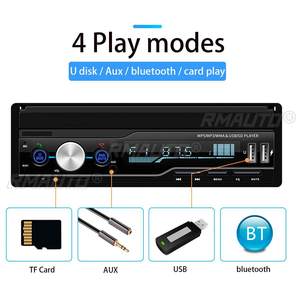เครื่องเล่นมัลติมีเดียในรถยนต์ Hcalory 7 นิ้ว 1 Din วิทยุติดรถยนต์ ออโต้เรดิโอ สเตอริโอ MP5 บลูทูธ FM USB AUX พร้อมกล้องมองหลัง - Product Image 4