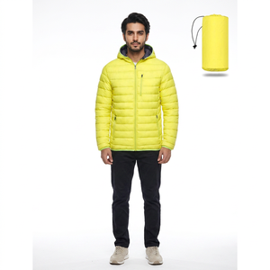 2024 Men's Jackets Winter Fashion Stylish Custom Design Men's Outerwear <b>Feather</b> Down Puffer Jackets Men's Puffer Jacket - Product Image 1