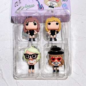 Llavero de goma imaginativo de la cantante Taylor para mujer, niña, regalos, accesorios para bolso, llavero de anime, venta al por mayor - Product Image 6