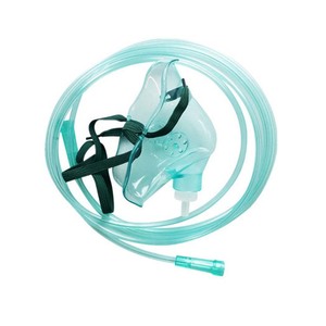 Masque à oxygène TEXNET en vinyle souple transparent pour le confort du patient <span class=keywords><strong>et</strong></span> l'évaluation visuelle, certifié ISO, modèle TEX00071 - Product Image 4