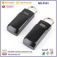 9161 sécurité extérieure portable lockbox peut réinitialiser 4 chiffres combo Code surfer clé coffre - fort
