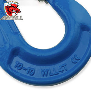 Gancho de seguridad autoblocante personalizado de la fábrica Ambull, exportado a Rusia, fabricado en China, gancho de grúa tipo clevis para minería - Product Image 6