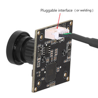 Módulo de Cámara USB HD Mini para Videoconferencias, Imx415 38mm 4K 8MP 6mm 55 Sin Distorsión 3840x2160 30fps, Plug&Play, Sin Controladores, UVC